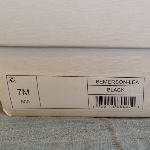 Women's Size 7 Black Leather Treasury & Bond Emerson Ankle Boots. NWB - Picture 3 of 3